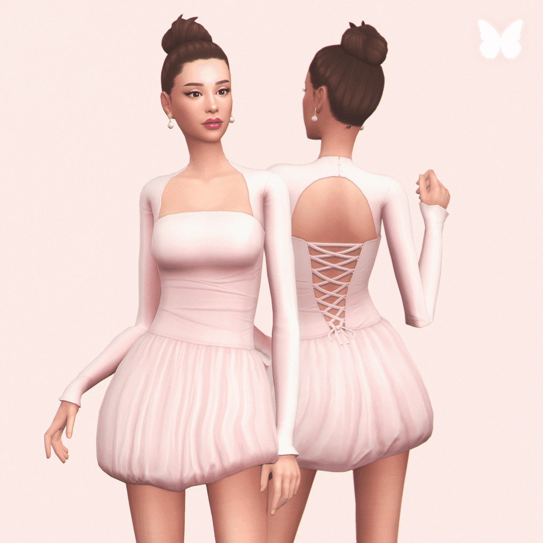 Галерея мода Сет одежды Bubbly Dress Addons #2